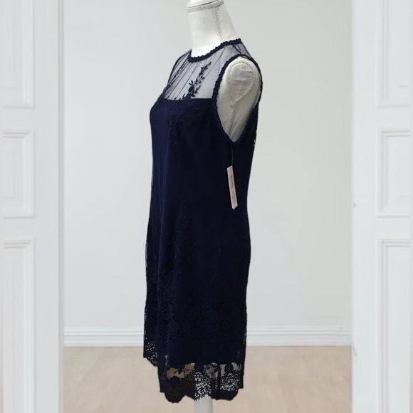 Nanette Lepore Lace Sheath Dress, Sz 10 - Picture 3 of 14
